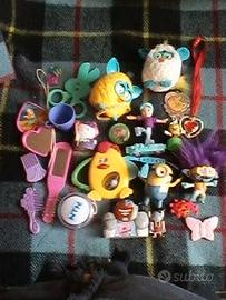 80 PUPAZZETTI, peluches, accessori giocattoli VARI