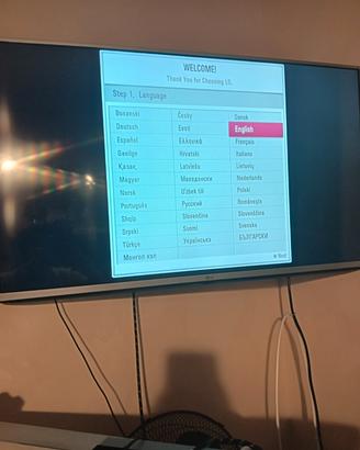 TV schermo piatto LG