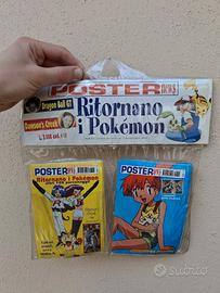 POSTER NEWS Ritornano I Pokemon Mini Riviste raro