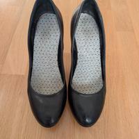 Décolleté in vera pelle 38 (EU).