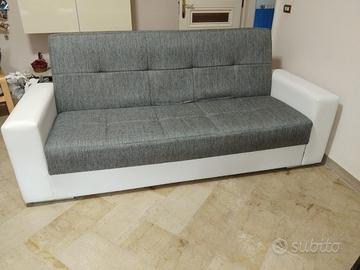 Divano letto con cassettone