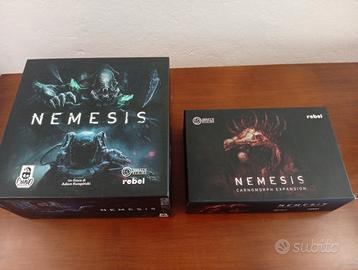 Gioco da tavolo Nemesis con espansione