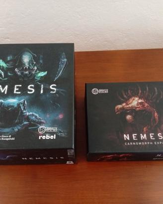 Gioco da tavolo Nemesis con espansione