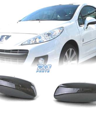 FRECCIE SPECCHIO PER PEUGEOT CITROEN LED NERO FUMÈ