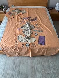 Copri piumino topolino 1 piazza