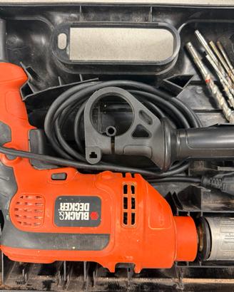 Trapano Black+Decker 600W + 6 Punte Omaggio