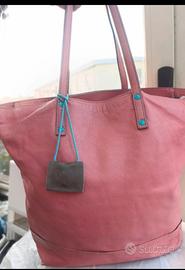 Borsa Gabs di pelle colore rosa 