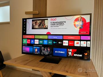 Smart tv Lg Qned 65 pollici Qned93 mini led