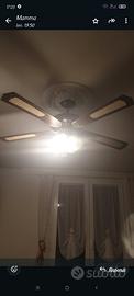 lampadario a ventilatore