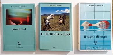 Tre  libri di Lawrence Osborne