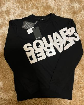 Felpa Dsquared2 Nera NUOVA  - Taglia M