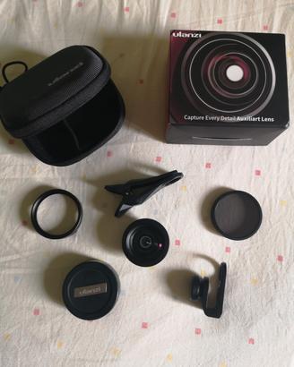 Obiettivo grandangolare Ulanzi 16mm + filtro CPL