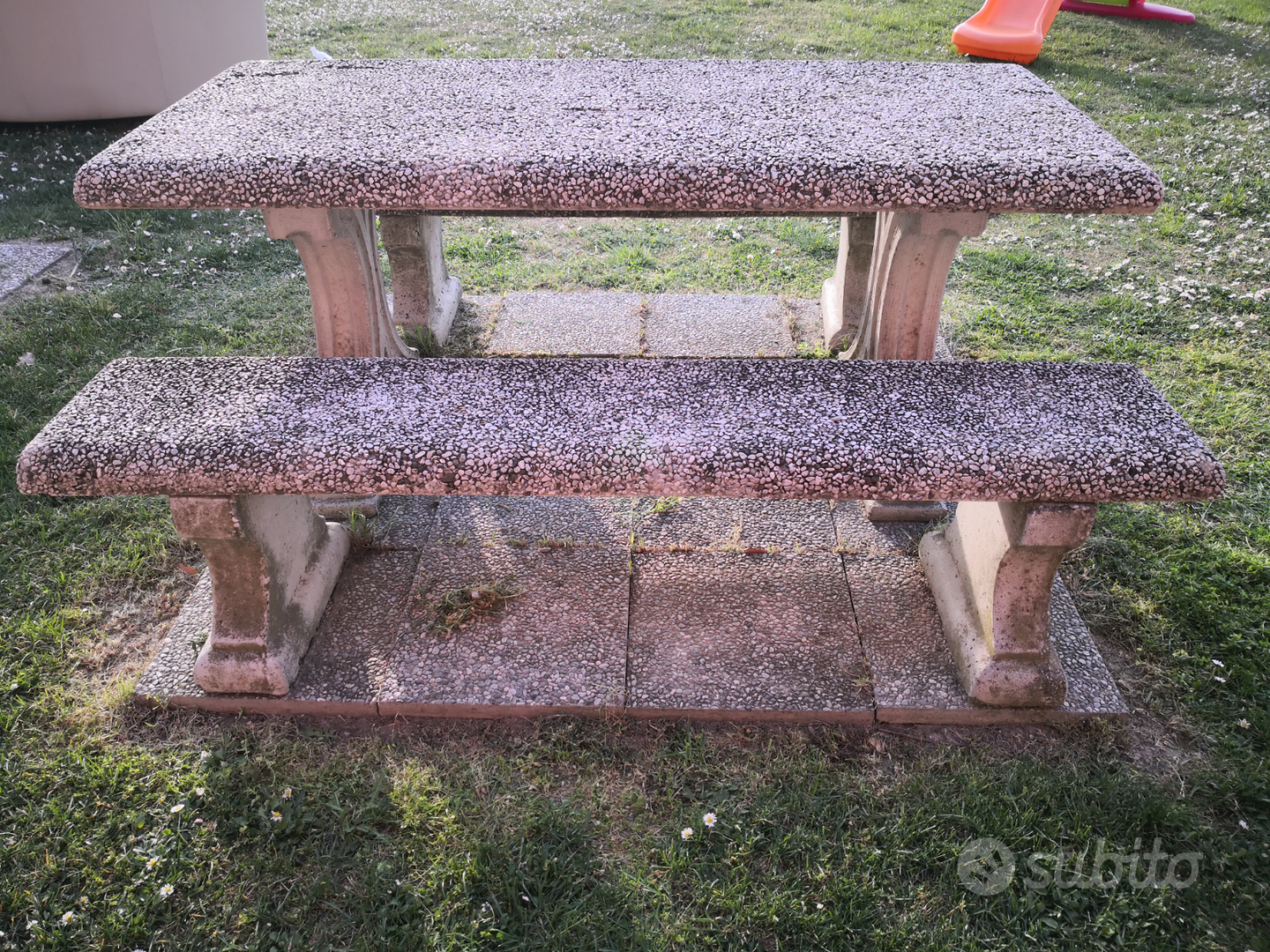 Tavolo da giardino in cemento - Giardino e Fai da te In vendita a Bologna