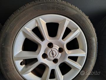 Cerchi opel 16" completi di gomme estive