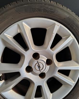 Cerchi opel 16" completi di gomme estive