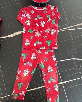 Completino natalizio, unisex bambini 1/2 anni