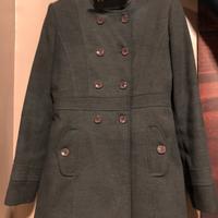 Cappotto corto grigio tg 46