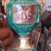 Vaso in porcellana francese del 1850