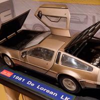 Modellino De Lorean Scala 1:18 versione base