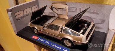 Modellino De Lorean Scala 1:18 versione base