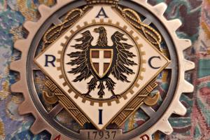 stemma RIAC fiat balilla topolino epoca anteguerra