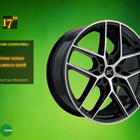 Cerchi in Lega 17" per diverse vetture 5x108