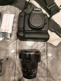 Zeiss Distagon 21mm F 2.8 per Canon + CANON 6d