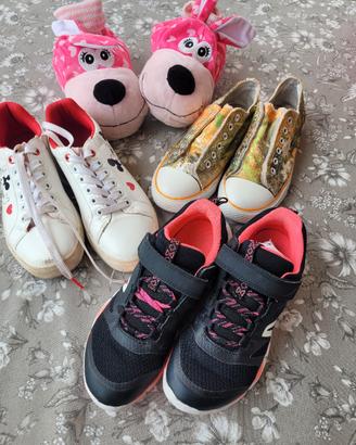 lotto scarpe 35 bambina