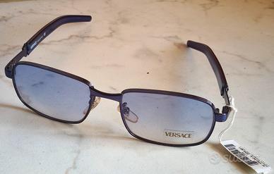 occhiali Versace X 70 52M RARI VINTAGE NUOVI AZZUR