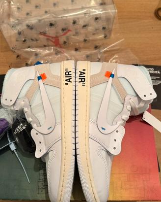 Nike Jordan 1  OFF WHITE ALASKA