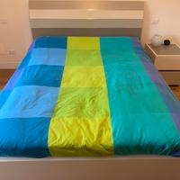 Letto matrimoniale + Materasso+ comodino