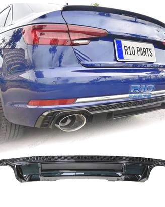 DIFFUSORE AUDI A4 S LINE 16-19 LOOK RS4