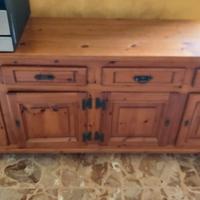 Credenza base in pino
