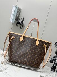 Borsa a mano da donna Louis Vuitton Neverfull