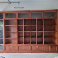 Libreria artigianale di legno