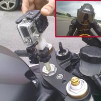 Supporto Go-Pro per Moto