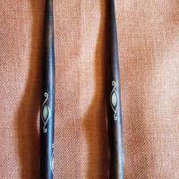 Bacchette batteria con decorazioni in madreperla 