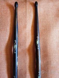 Bacchette batteria con decorazioni in madreperla 