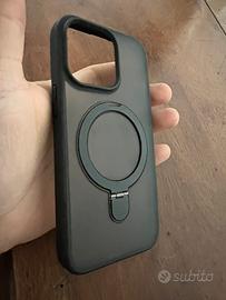 Costodia/cover nera con Anello iphone 13 pro