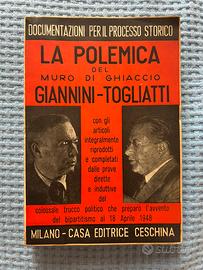 La polemica del muro di ghiaccio Giannini-Togliatt