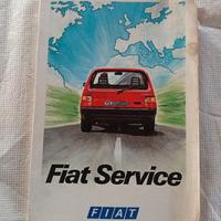 Fiat Uno Turbo ie Panda 4x4 Libretto Fiat Service