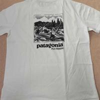 Patagonia-Bianco Manica Corta L