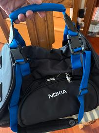 Borsone Trolley Nokia Nero Blu UNICO