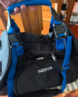Borsone Trolley Nokia Nero Blu UNICO