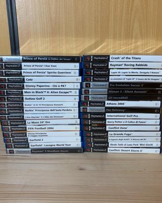 Lotto 32 Giochi PS2 Completi Funzionanti Play 2
