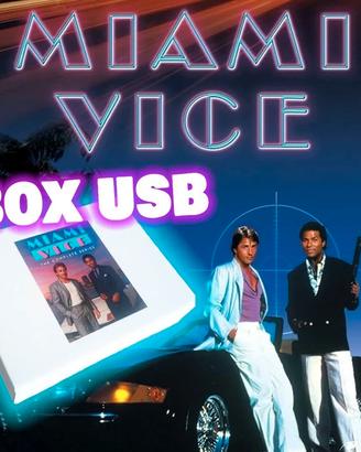 BOX USB 128GB TEMATIZZATO "MIAMI VICE" LEGGI
