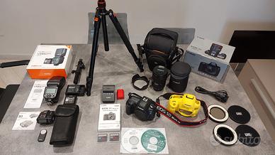 KIT COMPLETO CON FOTOCAMERA CANON EOS 5D MARK IV