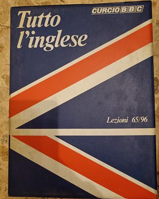 Audiocassette Corso inglese avanzato BBC anni '80