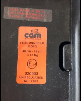 Base isofix cam