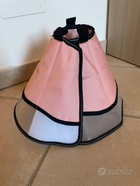 Collare elisabettiano con tessuto morbido